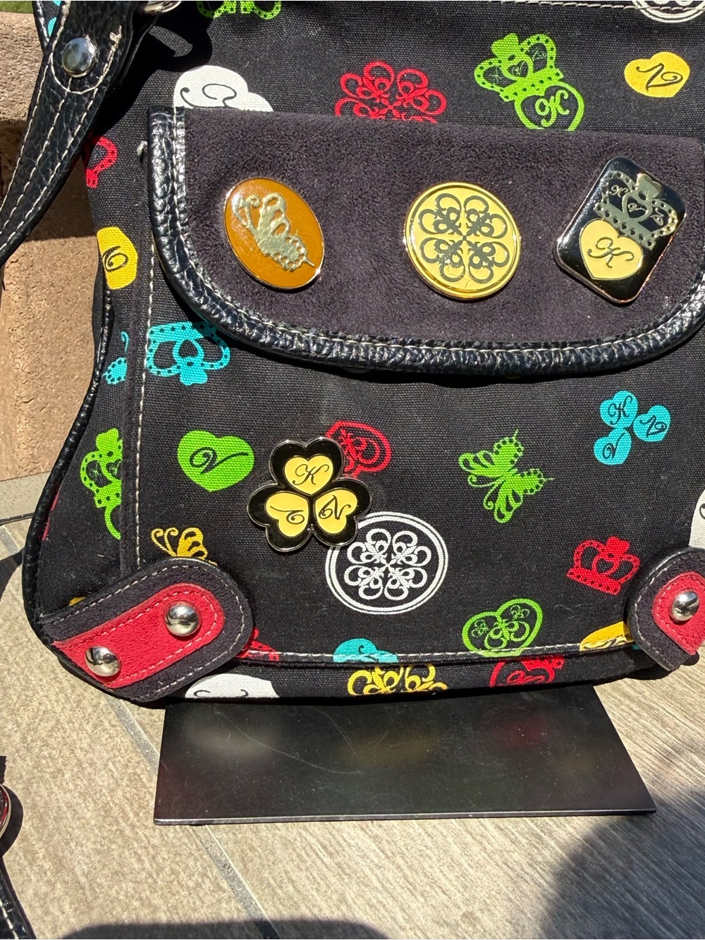 EUC Kathy Van Zeeland Crossbody Bag, a signature Y2K-era fashion piece Vintage - Picture 4 of 11
